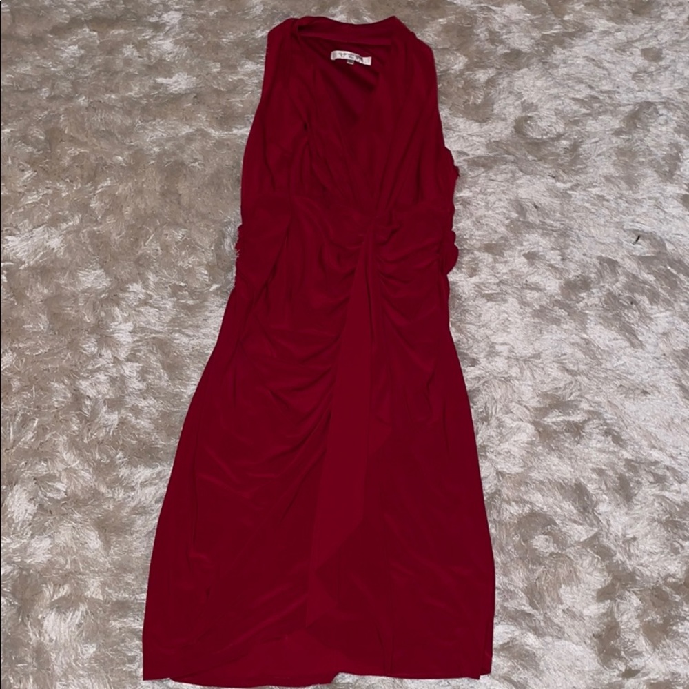 Red dress